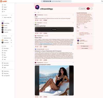 Reddit DreamGF App